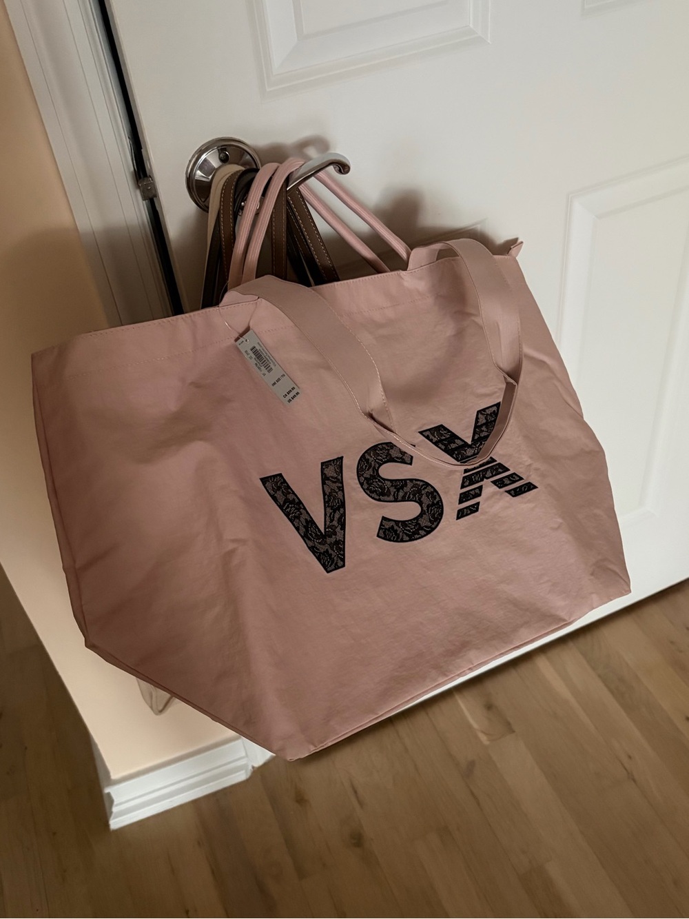 Brand new Victoria's Secret Pink Canvas VSA Logo Tote